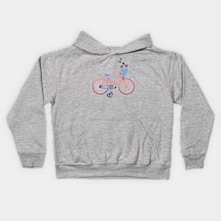 Pedal to My Heart Kids Hoodie